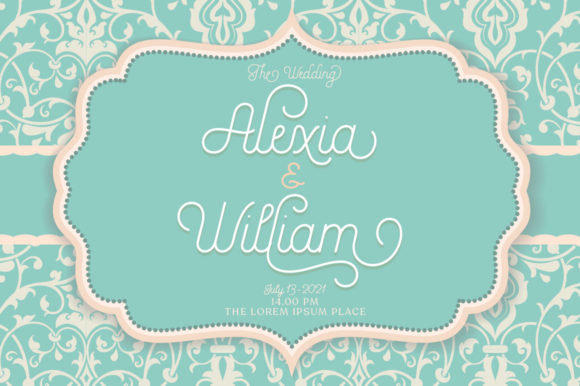 Ariana Script Font - Preview 3
