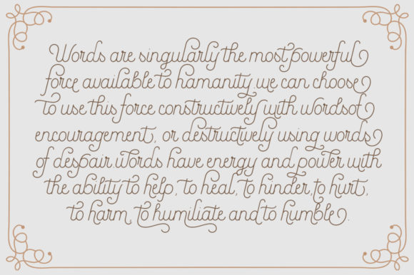 Ariana Script Font - Preview 5