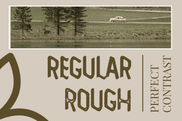 Dalgona Rolgado Font PNG with transparent background - Preview 1