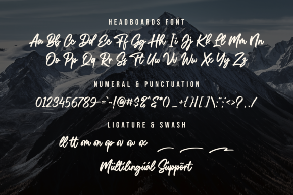Headboards Font - Preview 6