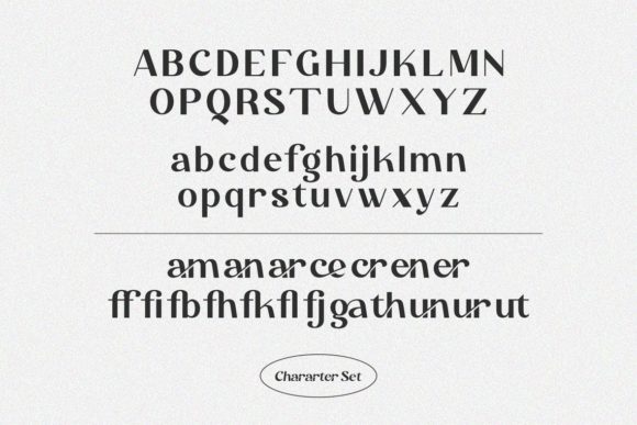 Lafier Font PNG with transparent background - Preview 3