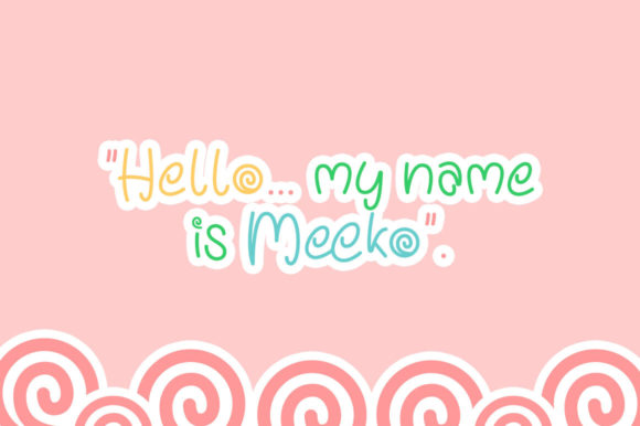 Lipops Font PNG with transparent background - Preview 4