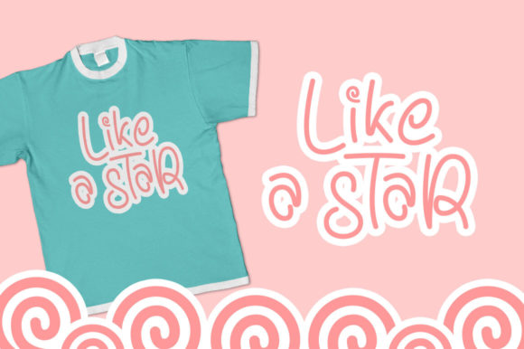 Lipops Font PNG with transparent background - Preview 5