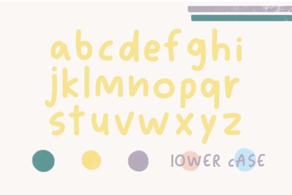 Little Child Font PNG with transparent background - Preview 2