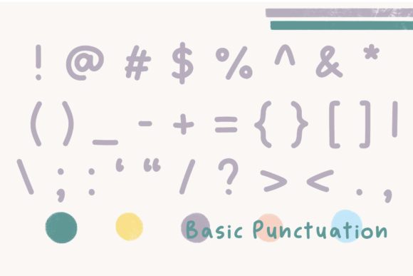 Little Child Font PNG with transparent background - Preview 4