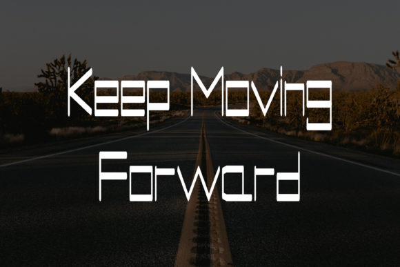 Long Road Font PNG with transparent background - Preview 1