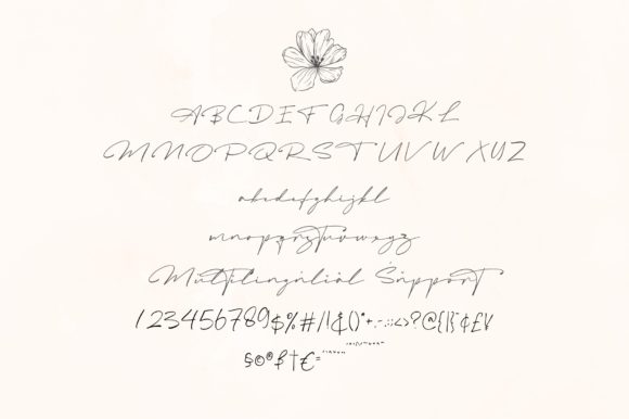 Mastrih Font PNG with transparent background - Preview 3