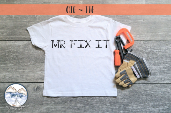 Mr. Fix It Font PNG with transparent background - Preview 2