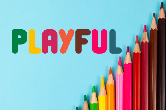 Playful Font by Designvector10 · Creative Fabrica font preview