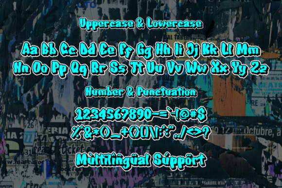 Skatchboard Font PNG with transparent background - Preview 1