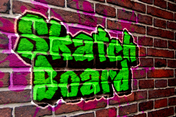 Skatchboard Font PNG with transparent background - Preview 2