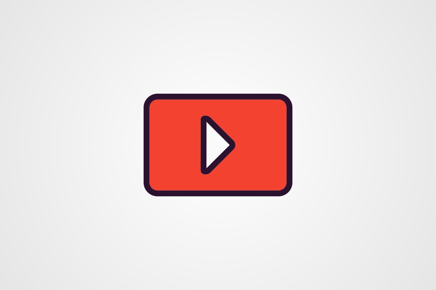 Vector Play Line Filled Icon Graphic by kazim.abbas1996 · Creative Fabrica