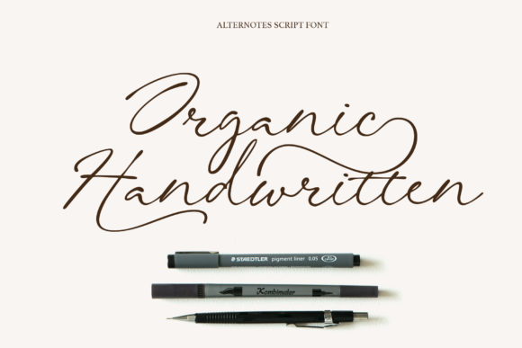 Alternotes Font - Preview 2