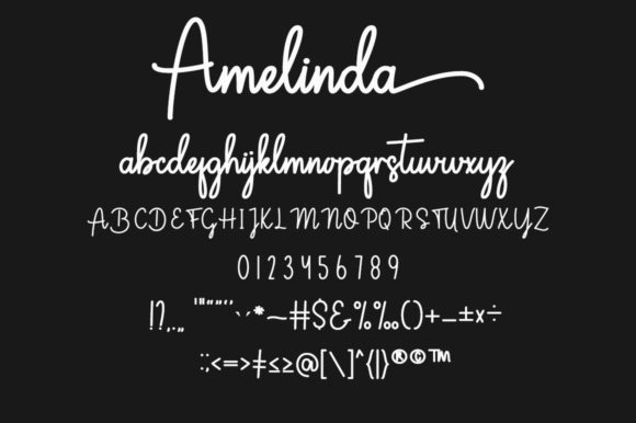 Amelinda Font - Preview 5