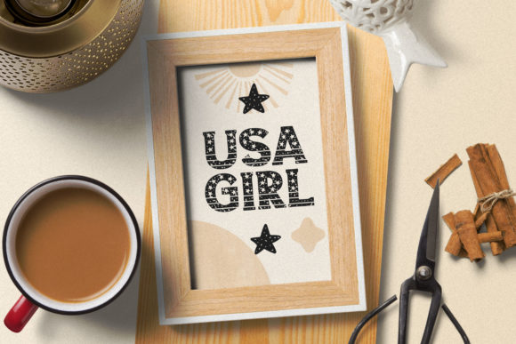 America Grunge Font - Preview 6