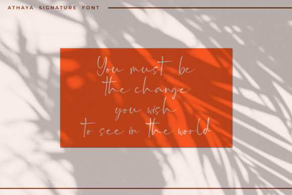 Athaya Font - Preview 6