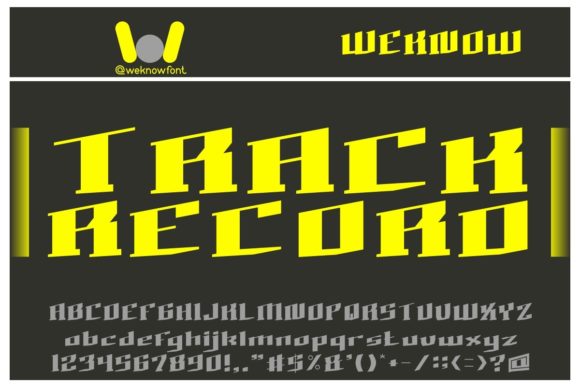 Bad Boy Font - Preview 2