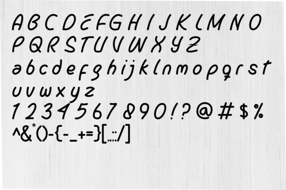 Bangun Pagi Font PNG with transparent background - Preview 2