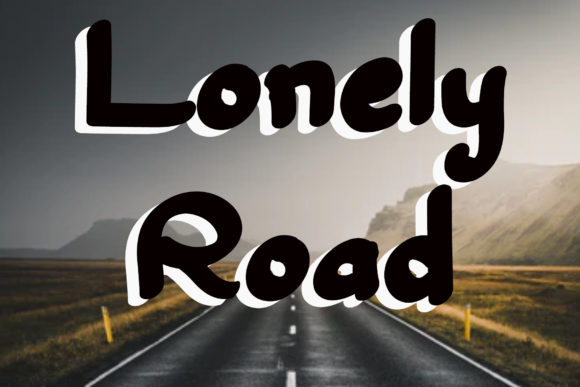 Beautiful Road Font - Preview 1