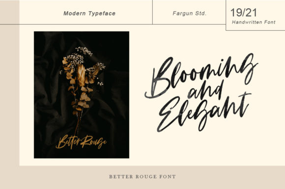 Better Rouge Font - Preview 3