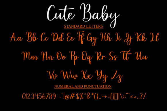 Cute Baby Font - Preview 3