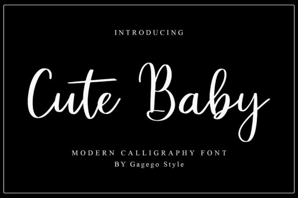 Cute Baby Font - Preview 4
