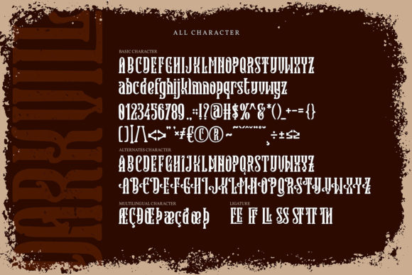 Darkville Font - Preview 5