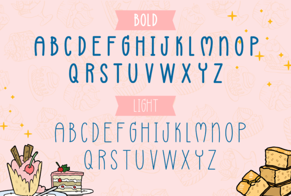 Dessert Font - Preview 1