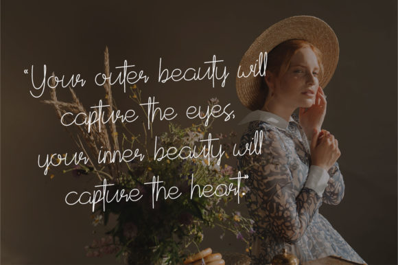 Devitaria Script Font - Preview 4