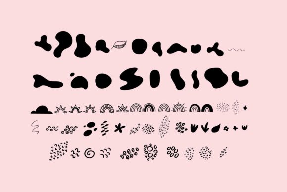 Dingbats Abstract Font - Preview 1