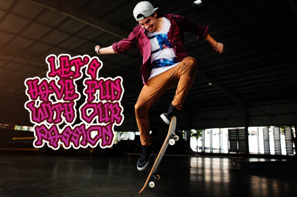 Drafties Font - Preview 3