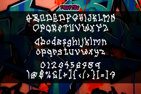 Drafties Font - Preview 4