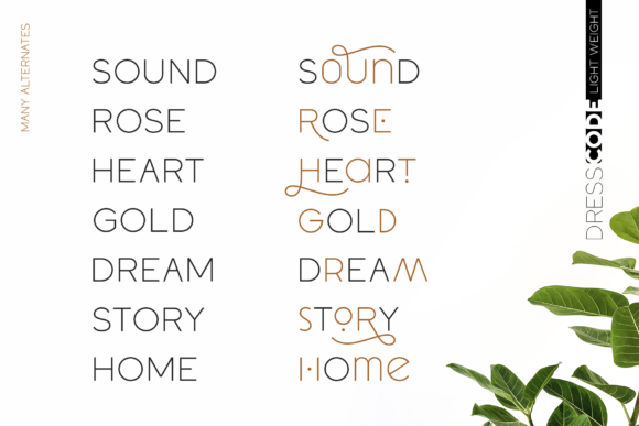 Dress Code Font - Preview 6