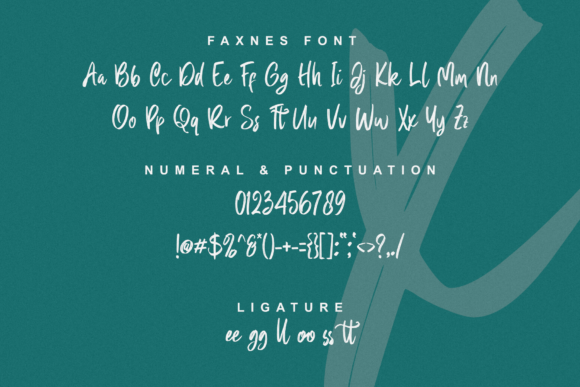 Faknes Font - Preview 1