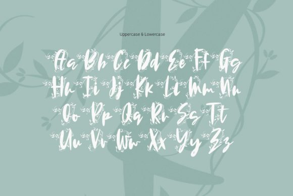 Flora Font - Preview 4