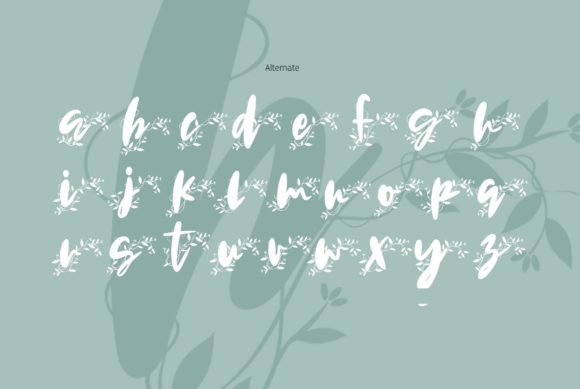 Flora Font - Preview 5