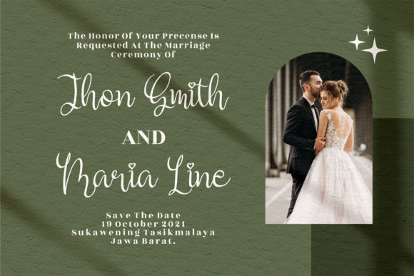 Hafizah Font PNG with transparent background - Preview 5