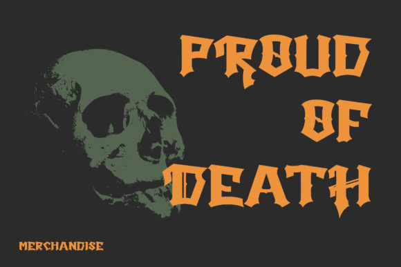 Hitron Font PNG with transparent background - Preview 5