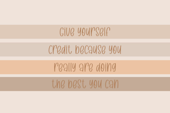 Keep Smile Font PNG with transparent background - Preview 3
