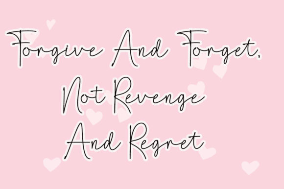 Love Signature Font PNG with transparent background - Preview 1