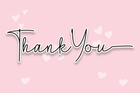 Love Signature Font PNG with transparent background - Preview 6