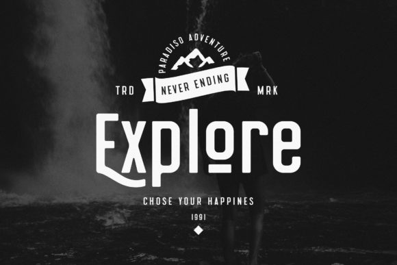 Mountager Font PNG with transparent background - Preview 4
