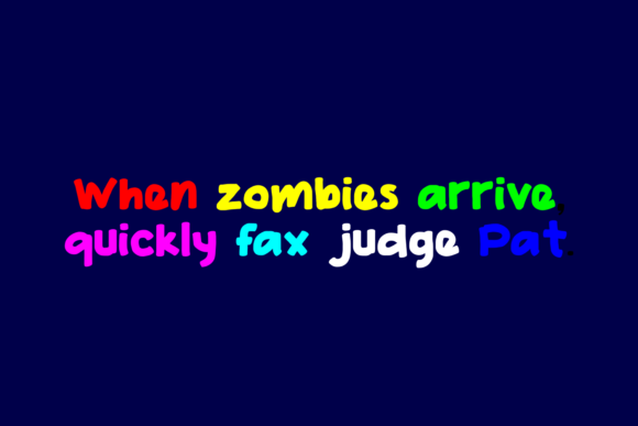 New Fox Kids Font PNG with transparent background - Preview 1