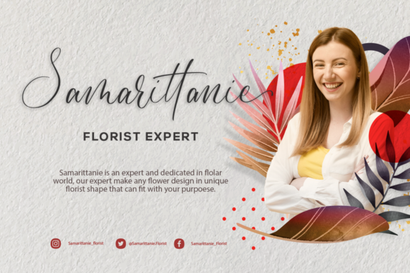 Pauletta Font PNG with transparent background - Preview 2