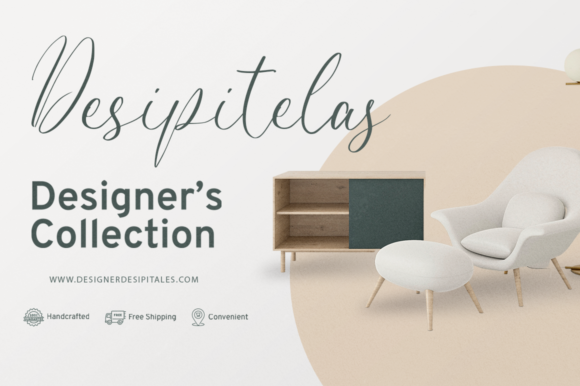 Pauletta Font PNG with transparent background - Preview 4
