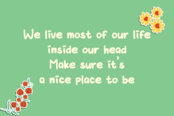 Perfect Story Font PNG with transparent background - Preview 2