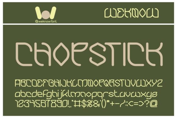 Bamboo Font - Preview 2