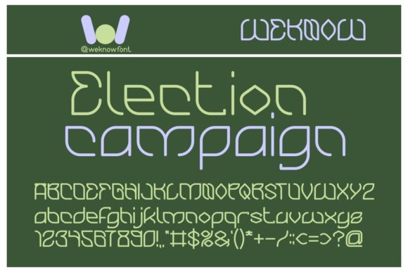 Bamboo Font - Preview 3