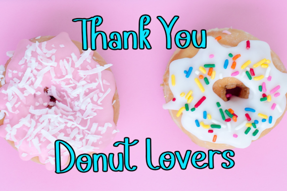 Biggest Donuts Font - Preview 4