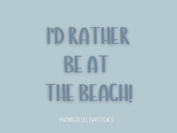 Boardwalk Font - Preview 3